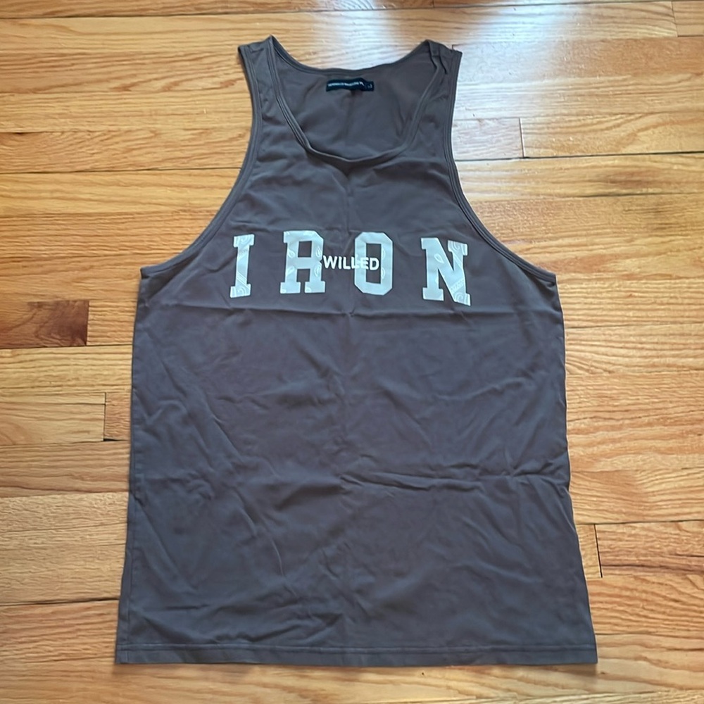 IRON WILLED BODYBUILDING tank top
